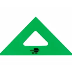 Escuadra acrilica marca Liderpapel 16 cm