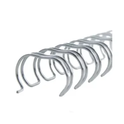 Espiral GBC wire 3:1 7,9 mm n.5 negro. Capacidad 60 hojas. Caja de 100 unidades.