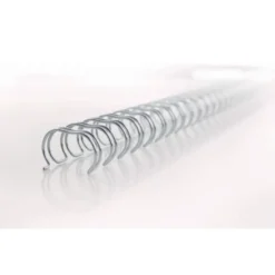 Espiral GBC wire 3:1 7,9 mm n.5 negro. Capacidad 60 hojas. Caja de 100 unidades.