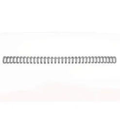 Espiral GBC wire 3:1 11 mm n.7 negro. Capacidad 90 hojas. Caja de 100 unidades.