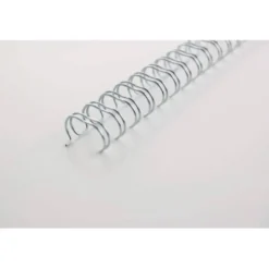 Espiral GBC wire 3:1 11 mm n.7 negro. Capacidad 90 hojas. Caja de 100 unidades.