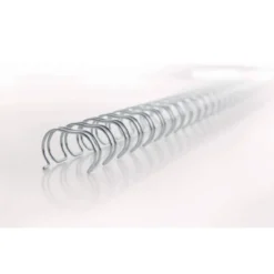 Espiral GBC wire 3:1 11 mm n.7 negro. Capacidad 90 hojas. Caja de 100 unidades.