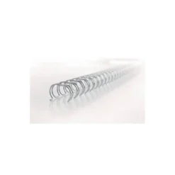 Espiral GBC wire 3:1 9,6 mm n.6 negro. Capacidad 75 hojas. Caja de 100 unidades.