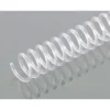 Espiral Plastico Q-Connect Transparente de 32 Paso 5:1 6mm 1.8mm