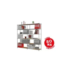 Estanteria marca Paperflow metalica 6 estantes