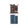 Estanteria metalica ar stocker 200x200x70 cm 4 estantes 450 kg por estante bandeja de madera sin
