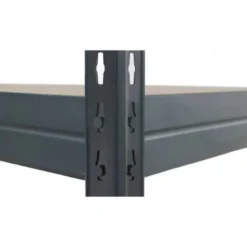 Estanteria metalica ar stocker 200x200x70 cm 4 estantes 450 kg por estante bandeja de madera sin