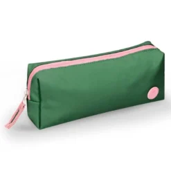 ESTUCHE PORTATODO ANTARTIK BASIC PACK 1 COMPARTIMENTO VERDE COMPAÑERO MOCHILA 80X55X210 MM