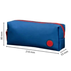 ESTUCHE PORTATODO ANTARTIK BASIC PACK 1 COMPARTIMENTO AZUL MARINO COMPAÑERO MOCHILA 80X55X210 MM
