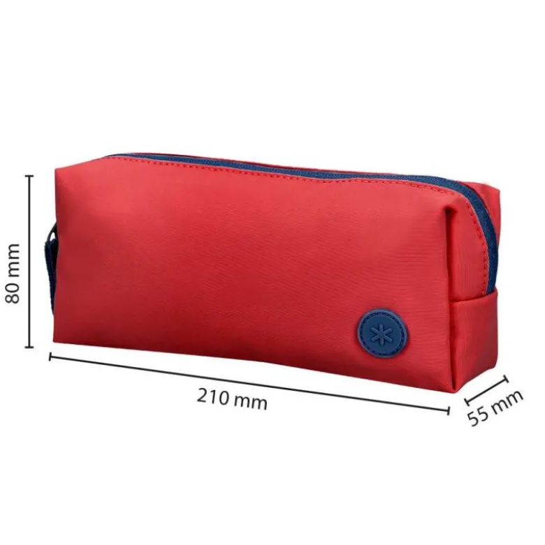 ESTUCHE PORTATODO ANTARTIK BASIC PACK 1 COMPARTIMENTO GRANATE COMPAÑERO MOCHILA 80X55X210 MM