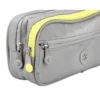 ESTUCHE PORTATODO ANTARTIK FUSION FLEX 3 CREMALLERAS GRIS COMPAÑERO MOCHILA 100X60X220 MM