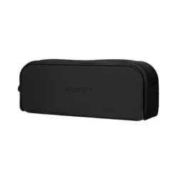 ESTUCHE PORTATODO ANTARTIK PRISMA SILICONA SOFT RECTANGULAR 185X50X75 MM NEGRO