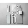 ESTUCHE PORTATODO ANTARTIK PRISMA SILICONA SOFT RECTANGULAR 185X50X75 MM GRIS