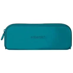 ESTUCHE PORTATODO ANTARTIK PRISMA SILICONA SOFT RECTANGULAR 185X50X75 MM AZUL TURQUESA