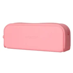 ESTUCHE PORTATODO ANTARTIK PRISMA SILICONA SOFT RECTANGULAR 185X50X75 MM ROSA CHICLE