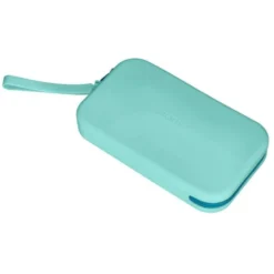 ESTUCHE PORTATODO ANTARTIK TROPICAL DIVE SILICONA SOFT RECTANGULAR 190X120X25 MM MENTA