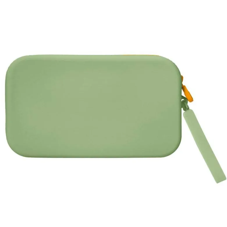 ESTUCHE PORTATODO ANTARTIK TROPICAL DIVE SILICONA SOFT RECTANGULAR 190X120X25 MM VERDE MILITAR
