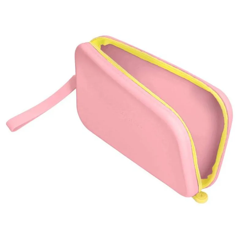 ESTUCHE PORTATODO ANTARTIK TROPICAL DIVE SILICONA SOFT RECTANGULAR 190X120X25 MM ROSA CHICLE