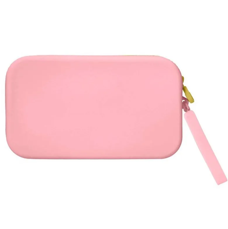 ESTUCHE PORTATODO ANTARTIK TROPICAL DIVE SILICONA SOFT RECTANGULAR 190X120X25 MM ROSA CHICLE