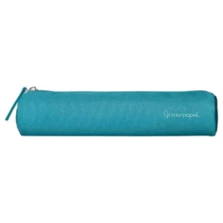 ESTUCHE PORTATODO LIDERPAPEL SLIM CILINDRICO 220X45MM AZULTURQUESA