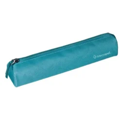 ESTUCHE PORTATODO LIDERPAPEL SLIM CILINDRICO 220X45MM AZULTURQUESA