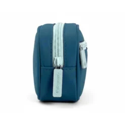 ESTUCHE PORTATODO LIDERPAPEL DUO 2 CREMALLERAS CON BOLSILLOFRONTAL AZUL OSCURO 220X90X50 MM