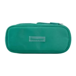 ESTUCHE PORTATODO LIDERPAPEL COLOR POP 2 CREMALLERAS CON COMPARTIMENTO EXTENSIBLE TURQUESA 230 X 60 MM