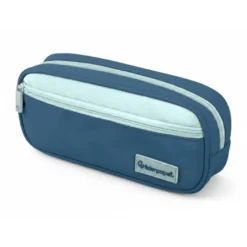 ESTUCHE PORTATODO LIDERPAPEL DUO 2 CREMALLERAS CON BOLSILLO FRONTAL 220X90X50 MM