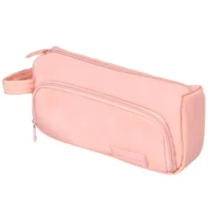 ESTUCHE PORTATODO LIDERPAPEL MINIBAG 2 CREMALLERAS CON BOLSILLO INTERIOR 210X100X70 MM