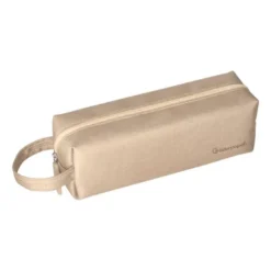 ESTUCHE PORTATODO LIDERPAPEL CLASSIC RECTANGULAR CON ASA 210X70MM CREMA