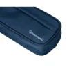 ESTUCHE PORTATODO LIDERPAPEL CLASSIC OVALADO 2 CREMALLERAS CON BOLSILLO DELANTERO 210X90MM AZUL MARINO