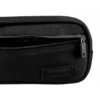 ESTUCHE PORTATODO LIDERPAPEL DUO 2 CREMALLERAS CON BOLSILLOFRONTAL NEGRO 220X90X50 MM