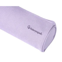 ESTUCHE PORTATODO LIDERPAPEL CLASSIC CILINDRICO ANCHO 210X70MM LILA