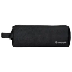ESTUCHE PORTATODO LIDERPAPEL CLASSIC RECTANGULAR CON ASA 2 CREMALLERAS 210 X80MM NEGRO