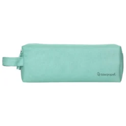 ESTUCHE PORTATODO LIDERPAPEL CLASSIC RECTANGULAR CON ASA 2 CREMALLERAS 210 X80MM VERDE MANZANA