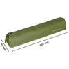 ESTUCHE PORTATODO LIDERPAPEL SLIM CILINDRICO 220X45MM VERDE MILITAR