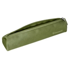 ESTUCHE PORTATODO LIDERPAPEL SLIM CILINDRICO 220X45MM VERDE MILITAR