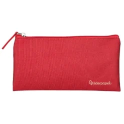 ESTUCHE PORTATODO LIDERPAPEL PLANO ANCHO UNA CREMALLERA 200X100 MM ROJO
