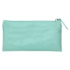 ESTUCHE PORTATODO LIDERPAPEL PLANO ANCHO UNA CREMALLERA 200X100 MM VERDE MANZANA