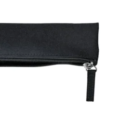ESTUCHE PORTATODO LIDERPAPEL PLANO ESTRECHO UNA CREMALLERA 200X60 MM NEGRO