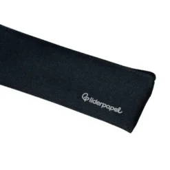 ESTUCHE PORTATODO LIDERPAPEL PLANO ESTRECHO UNA CREMALLERA 200X60 MM NEGRO