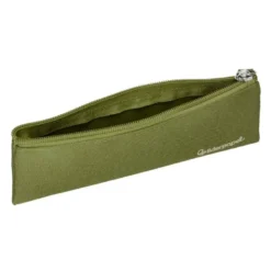 ESTUCHE PORTATODO LIDERPAPEL PLANO ESTRECHO UNA CREMALLERA 200X60 MM VERDE MILITAR