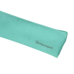 ESTUCHE PORTATODO LIDERPAPEL PLANO ESTRECHO UNA CREMALLERA 200X60 MM VERDE MANZANA