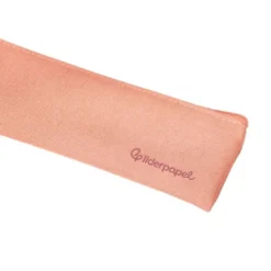 ESTUCHE PORTATODO LIDERPAPEL PLANO ESTRECHO UNA CREMALLERA 200X60 MM ROSA MELOCOTON