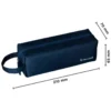 ESTUCHE PORTATODO LIDERPAPEL CLASSIC RECTANGULAR CON ASA 210X70MM AZUL MARINO