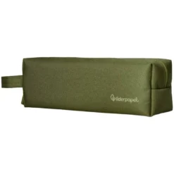 ESTUCHE PORTATODO LIDERPAPEL CLASSIC RECTANGULAR CON ASA 210X70MM VERDE MILITAR