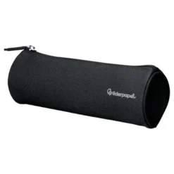 ESTUCHE PORTATODO LIDERPAPEL CLASSIC CILINDRICO ANCHO 210X70MM NEGRO