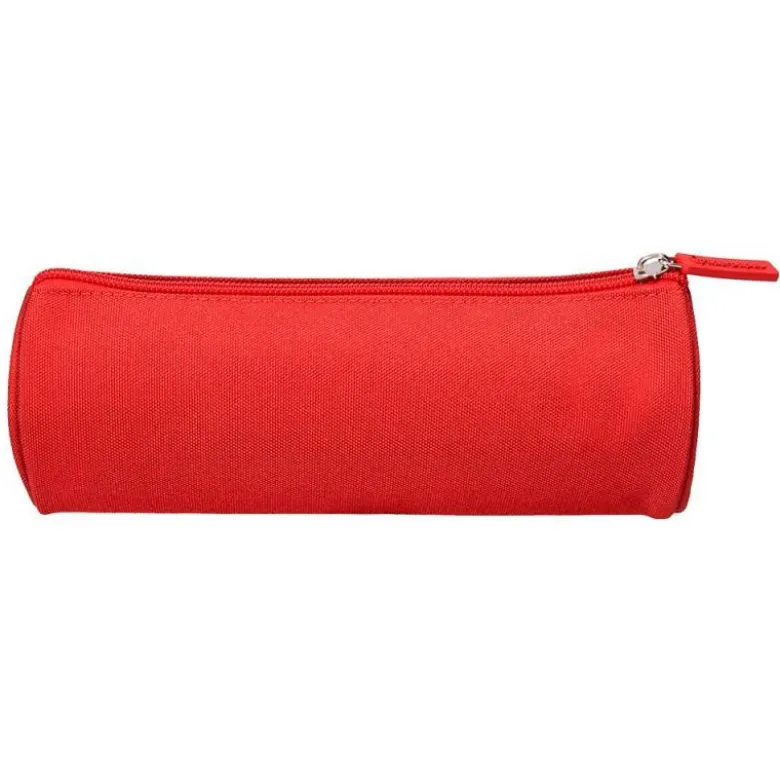 ESTUCHE PORTATODO LIDERPAPEL CLASSIC CILINDRICO ANCHO 210X70MM ROJO