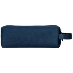 ESTUCHE PORTATODO LIDERPAPEL CLASSIC RECTANGULAR CON ASA 2 CREMALLERAS 210 X80MM AZUL MARINO