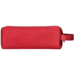 ESTUCHE PORTATODO LIDERPAPEL CLASSIC RECTANGULAR CON ASA 2 CREMALLERAS 210 X80MM ROJO